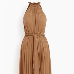 Zimmermann Women's Brown Sunray Pleat Midi